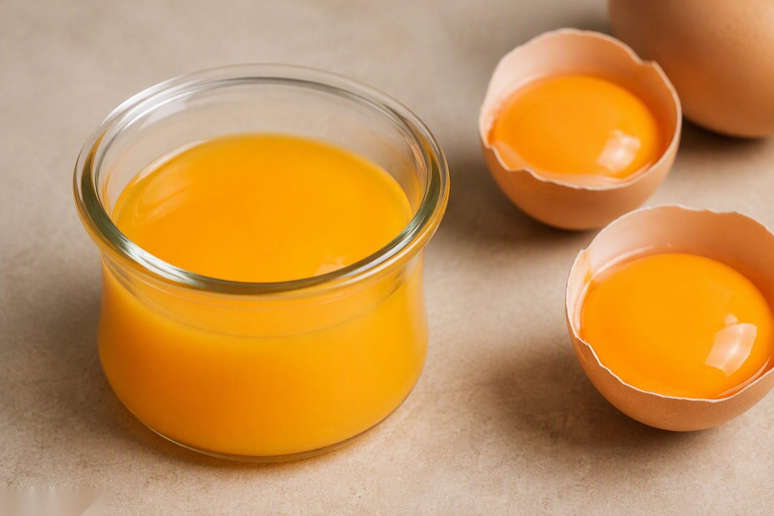 Illustrative image — Liquid egg yolk — pasteurised yolk for mayonnaise, sauces and dessert production
